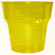 Стакан Weekend стеклоподобный желтый 200 мл 6 шт.