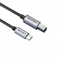 Кабель для принтера CableTime USB 2.0 Type-C (M) - B Print 2 м blackсерый/металлик (CA915774)