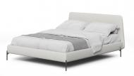 Кровать SOFALINO Amato Veloro Aria 1 (ткань под заказ) 140x200 см бежевый