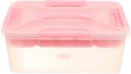 Контейнер для зберігання з вкладишем Nota Bene 10 л рожевий 138x372x273 мм