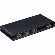Коммутатор PowerPlant HDMI 2.0 3×1 с ИК-пультом дистанционного управления (HDSW3X1) black (CA915941)