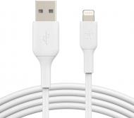 Кабель Belkin Lightning – USB 2 м білий (CAA001bt2MWH)