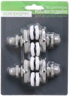 Комплект роликов ScandiSPA 25 мм верхние и нижние двойные SPDR2522HW