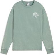 Свитшот Puma CLASS Comfort Washed Crew TR 68503230 р.XS зеленый