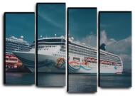 Картина модульная Круизное судно 112x82 см Hotel Arizona HD 4-5563743890-HOLI-32x44-WHITE