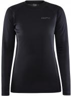 Футболка с длинным рукавом Craft CORE WARM BASELAYER LS TEE W 1912534-999000 р.XL черный