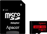 Карта пам'яті Apacer microSD 32 ГБ Class 10 (AP32GMCSH10UB-R )