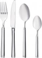 Набор столовых приборов Ardesto Black Mars Bordeaux 24 шт. нержавеющая сталь AR0724BS