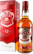 Віскі Chivas Regal 12 років витримки 40% 1 л