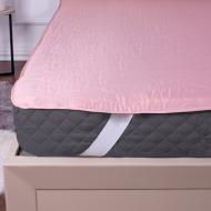 Наматрацник бавовняний MirSon №1759 Eco Light Coral (Cotton) 80x200 см