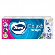 Носовые платочки кармашки Zewa Deluxe Design трехслойные 10 х 10 шт.