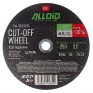 Круг отрезной Alloid 230х2,5x22,23 мм CW-3023025
