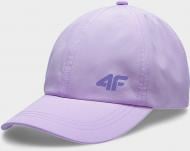 Кепка 4F BASEBALL CAP F103 4FJSS23ACABF103-52S OS фиолетовый