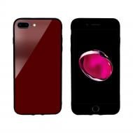 Чехол Intaleo Real Glass для Apple iPhone 8 Plus red (1283126491429)