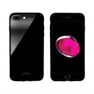 Чехол Intaleo Real Glass для Apple iPhone 8 Plus black (1283126484384)