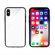Чехол Intaleo Real Glass для Apple iPhone X white (1283126484346)