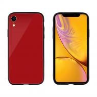 Чехол Intaleo Real Glass для Apple iPhone XR red (1283126494741)