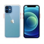 Чехол Intaleo Smoky для Apple iPhone 12 white (1283126507700)