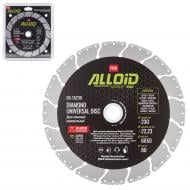 Диск алмазный отрезной Alloid 230x22,23 DS-16230