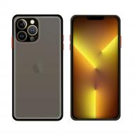 Чехол Intaleo Smoky для Apple iPhone 13 Pro Max black (1283126517181)