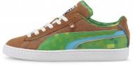 Кроссовки мужские Puma Suede Minecraft 38629001 р.44,5 коричневые