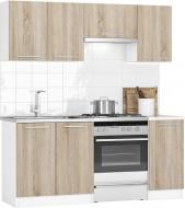 УЦЕНКА! Кухня Грейд ДСП 1,8 м дуб сонома/белый (УЦ №2925)