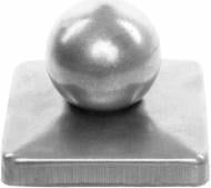 Крышка для столбика 100х100 мм с шаром d60 мм