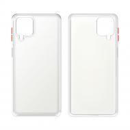 Чехол Intaleo Smoky для Samsung A12 белый