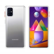 Чехол Intaleo Smoky для Samsung M31s белый