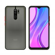 Чехол Intaleo Smoky черный для Xiaomi Redmi 9