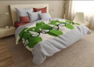 Комплект постельного белья Бязь 17-0570 Cool rabbit 175х210 см мультиколор MirSon Комплект постельного белья Бязь 17-0570 Cool rabbit 175х210 см мультиколор MirSon