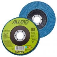 Круг лепестковый Alloid 125 мм P80 FDZ-27080