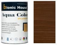 Лазурь Bionic House лессирующая универсальная Aqua Color UV protect орех шелковистый мат 0,8 л