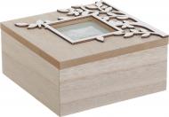 Скринька дерев'яна Дерево 15х15х7 см Home & You