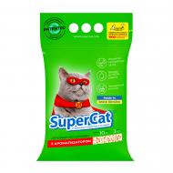 Наповнювач Super Cat з ароматизатором 3 кг зелений