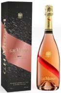 Шампанське Mumm Cordon Rose Brut 12% в подарунковій упаковці 0,75 л