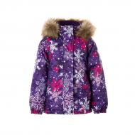 Куртка для девочки HUPPA Alondra р.104 лиловый с принтом 18420030-14353-104 Куртка для девочки HUPPA Alondra р.104 лиловый с принтом 18420030-14353-104
