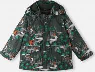 Куртка-пуховик унисекс Reima Reimatec Kustavi р.104 зеленый 5100122A-8511