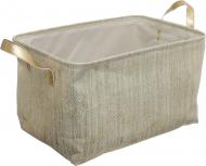 Корзина Evergreat с золотистыми ручками 38х26х22 см EG96001L
