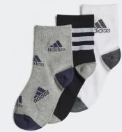 Носки Adidas LK SOCKS 3PP HN5736 р.25-27 разноцветный 3 шт.