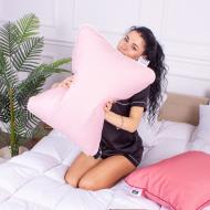 Подушка ортопедична №4034 Satin Laura Memory foam MirSon 59x43 см рожевий