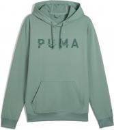 Худи Puma M CLOUDSPUN BRANDED HOODIE 52667830 р.L зеленый