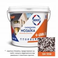 Декоративна штукатурка мозаїчна Ферозіт силіконова 33 «Мозаїка», SN 208 0,8-1,2 мм 14 кг