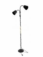 Торшер Bergs 40 Вт Е27 черный 1060-FL-2 Black