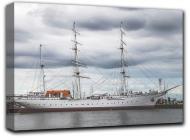 Картина Старый парусник 102x69 см Hotel Arizona HD 1-20175243940-SAIL-27x40-WHITE