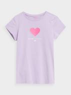 Футболка 4F TSHIRT 4FJSS23TTSHF1023-52S р.134 фиолетовый