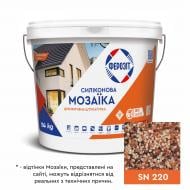 Декоративна штукатурка Ферозіт силіконова 33 «Мозаїка»,SN 220 0,8-1,2 мм 14 кг