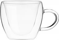 Набор чашек Ardesto 250 мл 2 шт. прозрачный AR2625GHL