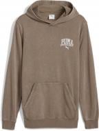 Джемпер Puma PUMA CLASS Washed Hoodie TR 68464193 р.L коричневый