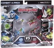 Набор для битвы Monsuno Core-Tech Eklipse LOCK LONGFANG MOONFIRE TOXICLAW Combat 4-Packs W3 24982-42944-MO